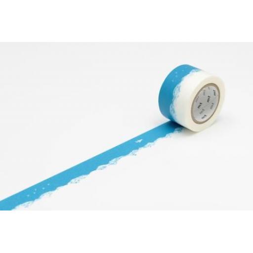 Washi Tape - Trip Blue 30mm x 10m