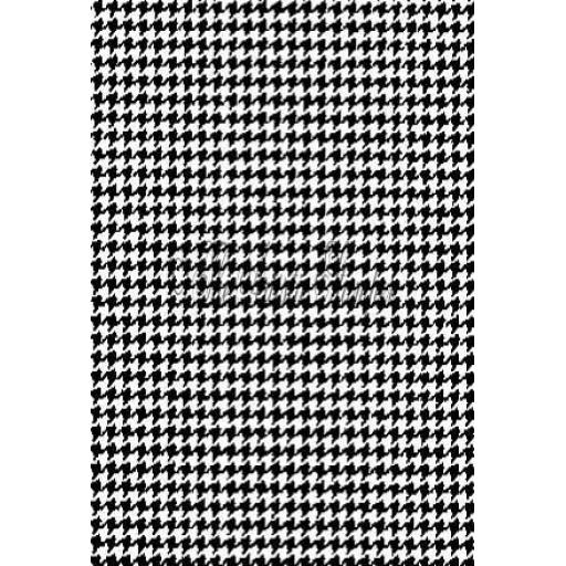 Houndstooth Background (cut out and mounted on cling cushioning)