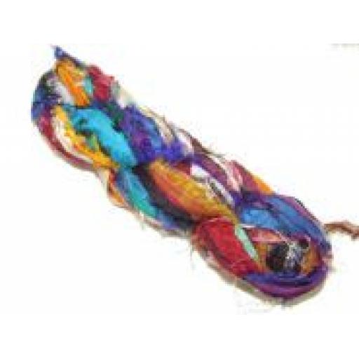 Sari Silk Ribbon - Multi Coloured