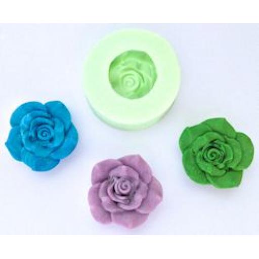Wow Powders Silicone Mould -Large Rose