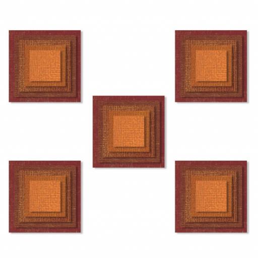 Sizzix Thinlits Die Set 25PK – Stacked Tiles, Item: 664438 by Tim Holtz