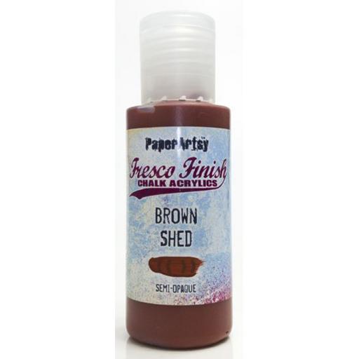 Fresco Finish Paint - Brown Shed