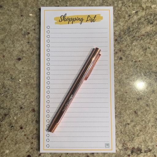 Complete Planners - Shopping List - DL Pad