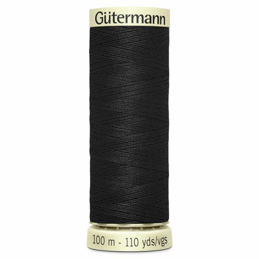 Gutermann - Sew-All Thread: 100m: Black (000)