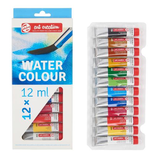 Talens Art Creation Watercolour Water Colour Set 12 x 12 ml