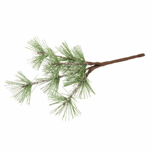 Leaves: Frosted Spruce: 15cm: x 1 Branch