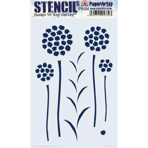 PaperArtsy - PA Stencil 236 Large {EKC}