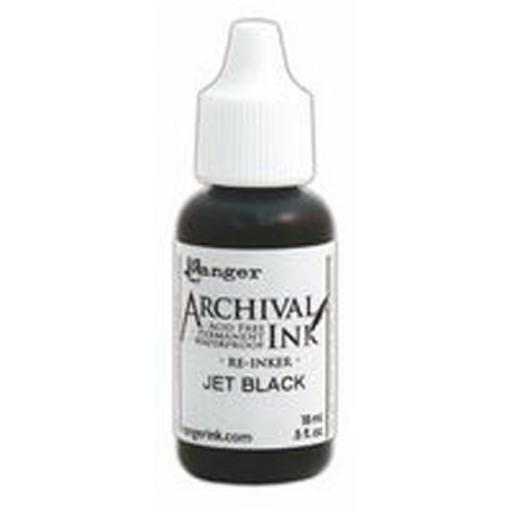 Jet Black - Archival Re-inker
