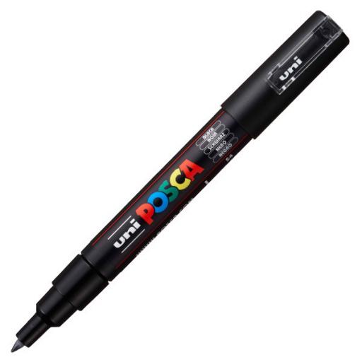 Uni POSCA Marker Pen PC-1M Extra-Fine Black