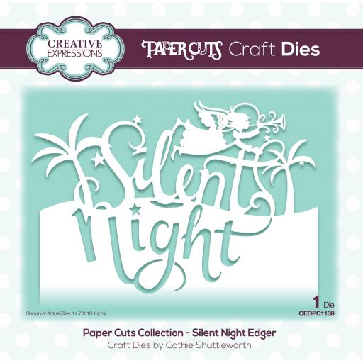 Creative Expressions Paper Cuts Silent Night Edger Craft Die