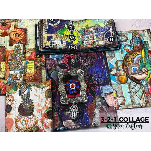 3-2-1 Collage - An Online Class with Gwen Lafleur
