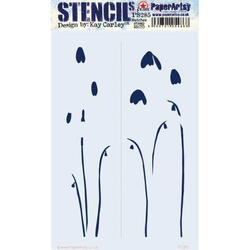 PaperArtsy - PA Stencil 285 Large {EKC}