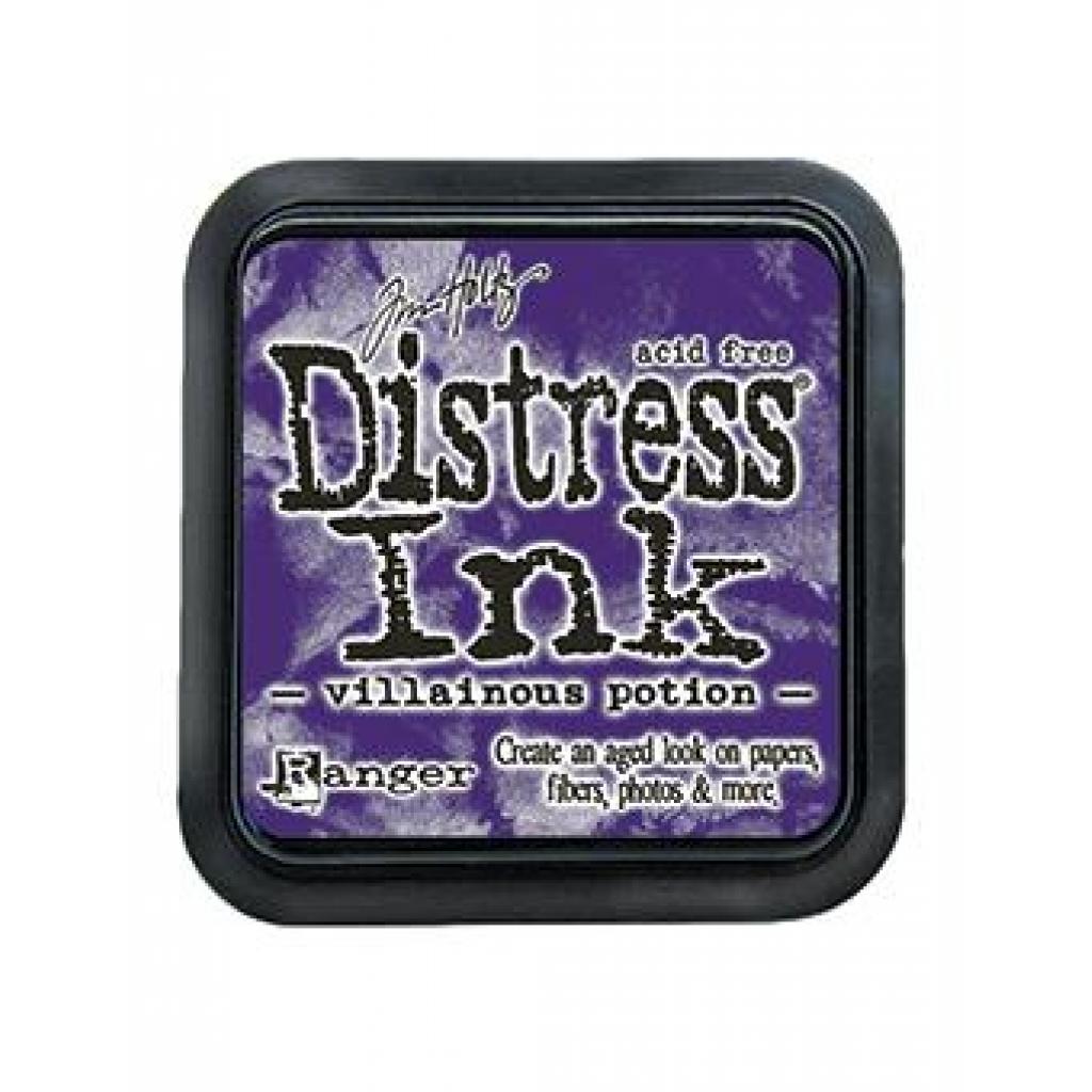 Tim Holtz Distress Paint - Villainous Potion Color Acrylic Paint For Crafts & Mixed Media