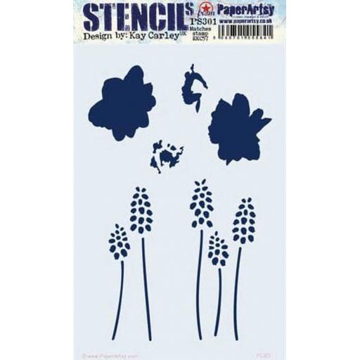 PaperArtsy - PA Stencil 301 Large {EKC}