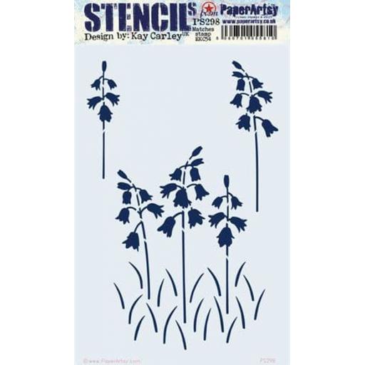 PaperArtsy - PA Stencil 298 Large {EKC}