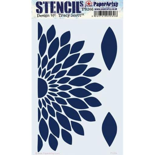 PaperArtsy - PA Stencil 306 Large {Tracy Scott}PRE ORDER ( due end of January)