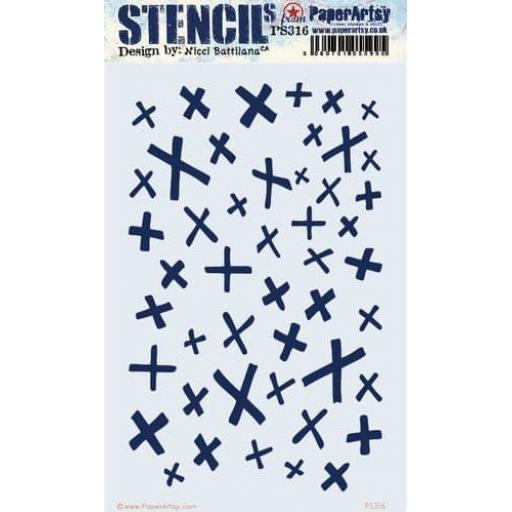 PaperArtsy - PA Stencil 316 Large {ENB} PRE ORDER