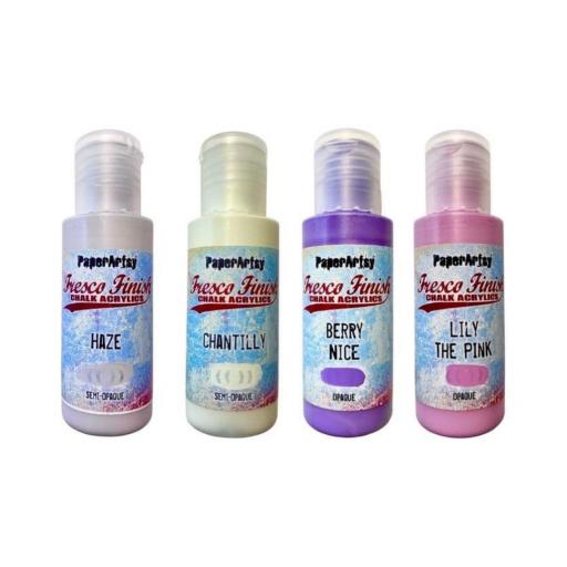 Fresco Finish - Set of 4 {Lily the Pink, Haze, Chantilly, Berry Nice} Special Offer