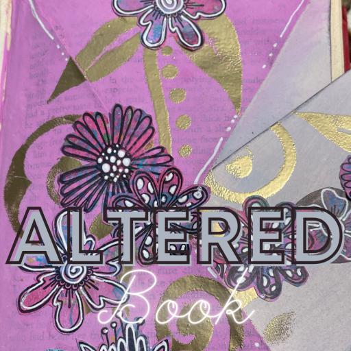 Friday 15th July 10am-3pm Altered Book Class with Jennie