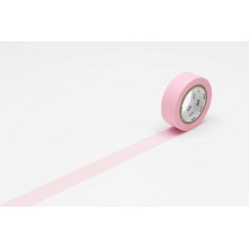 mt Washi Tape Rose Pink 15mm x 10m