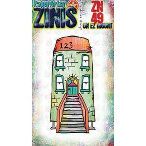 PaperArtsy - Zini 49 (8x5cm stamp on EZ)