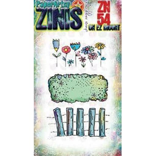 PaperArtsy - Zini 54 (8x5cm stamp on EZ)
