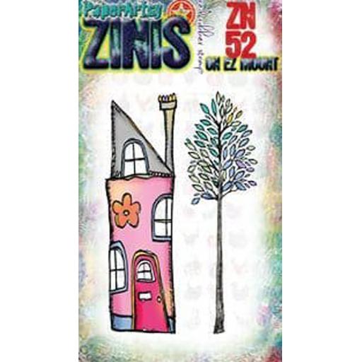 PaperArtsy - Zini 52 (8x5cm stamp on EZ)