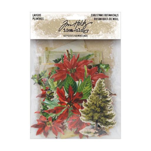 Tim Holtz ® Idea-ology Layers Christmas Botanicals (TH94298)