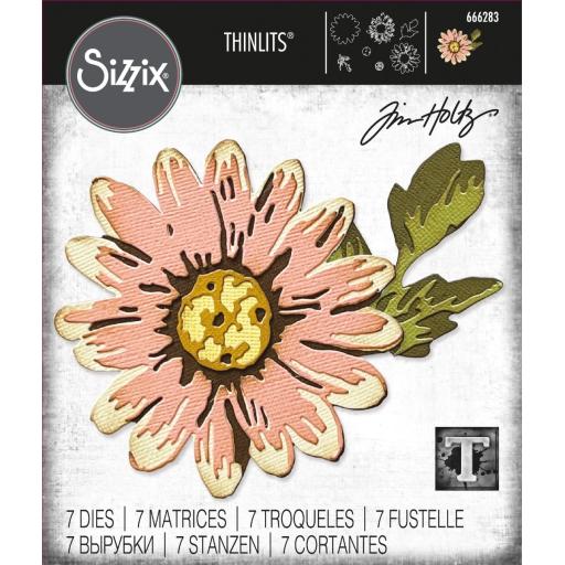 Sizzix Thinlits Die Set 7PK - Blossom by Tim Holtz PRE ORDER SHIPPING JANUARY 1ST 2023