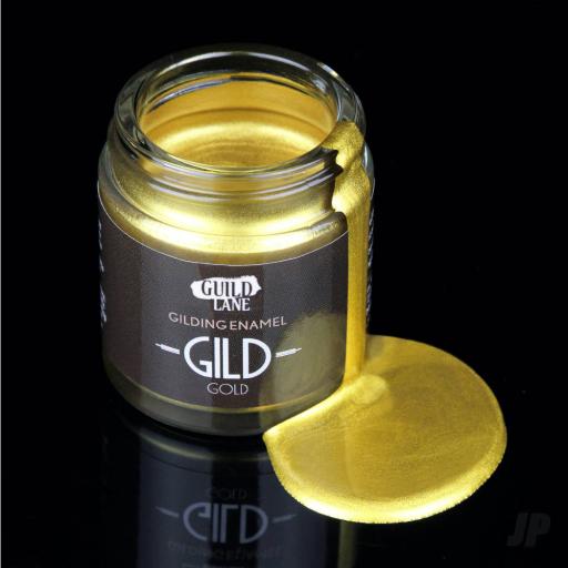 GILD Acrylic Gilding Enamel Paint - Gold (30ml jar)