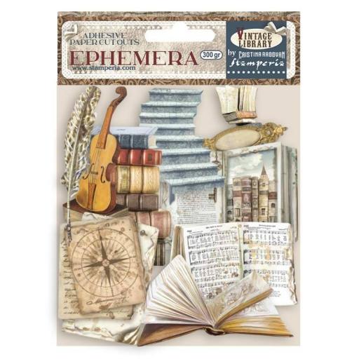 Stamperia -  Ephemera Vintage Library