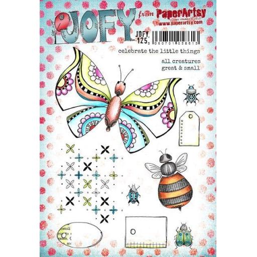 PaperArtsy - JOFY125 (A5 set, trimmed, on EZ)