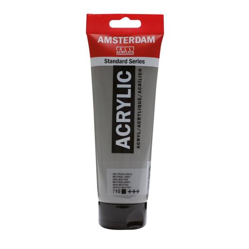 Talens Amsterdam Standard Acrylic Paint-120ml - Neutral Grey 710