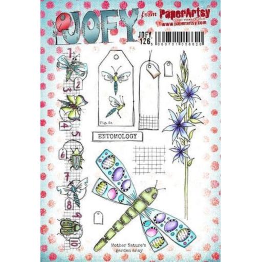 PaperArtsy - JOFY126 (A5 set, trimmed, on EZ)