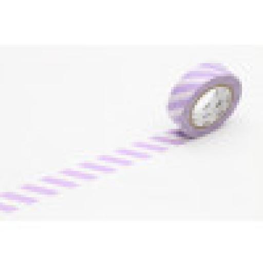 mt tapes - 1P deco-stripe lilac 2