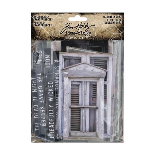Tim Holtz ® Idea-ology  Halloween Baseboards + Transparencies (TH94334)