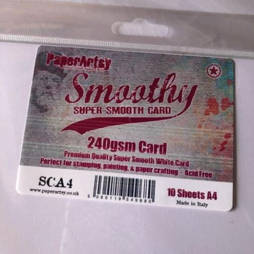 PaperArtsy -  Smoothy Card (A4, Regular Weight, 240gsm)