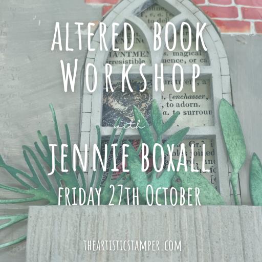 Friday 27th October 10am-1pm Altered Book Class