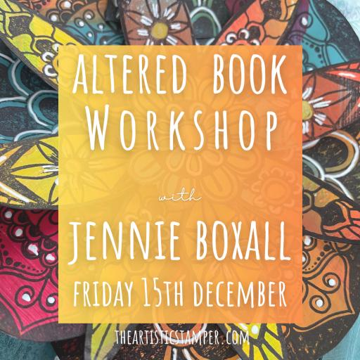 Friday 15th December 10am-1pm Altered Book Class