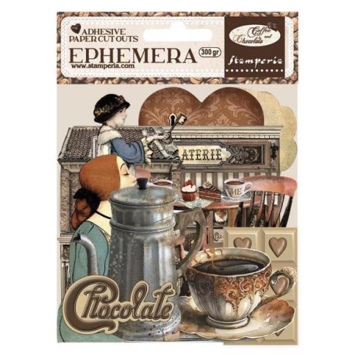 Stamperia - Ephemera Coffee And Chocolate
