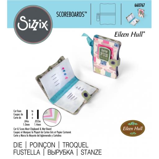 Sizzix ScoreBoards Die - Needle Book by Eileen Hull