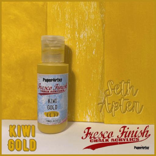 PaperArtsy - Fresco Finish - Kiwi Gold {Seth Apter}