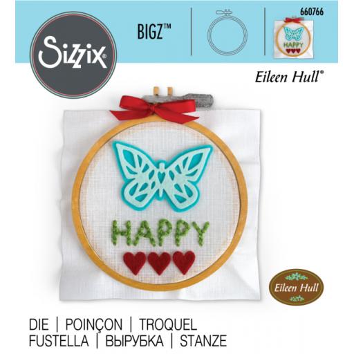 Sizzix Bigz Die - Embroidery Hoop by Eileen Hull