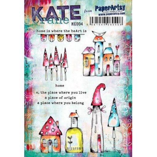 PaperArtsy -  Kate Crane Stamp Set 004 (A5 on EZ)PRE ORDER DUE MONDAY