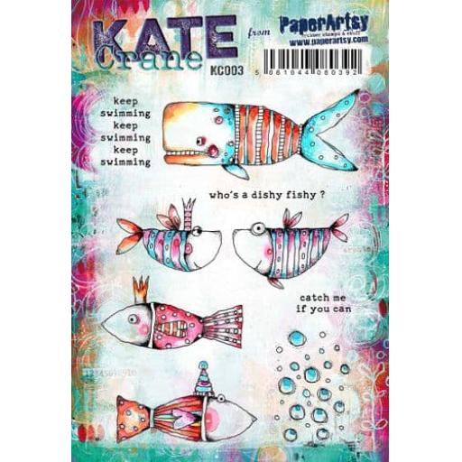 PaperArtsy -  Kate Crane Stamp Set 003 (A5 on EZ)