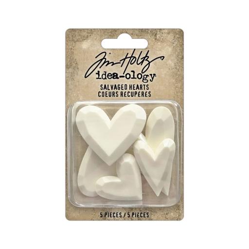 Idea-ology - Tim Holtz Salvaged Hearts (TH94380) PRE ORDER