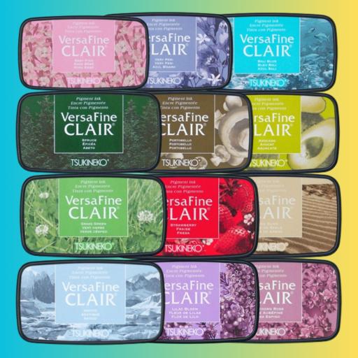 VersaFine CLAIR - Full set of 12 NEW colours ( get one FREE) LIMITED OFFER