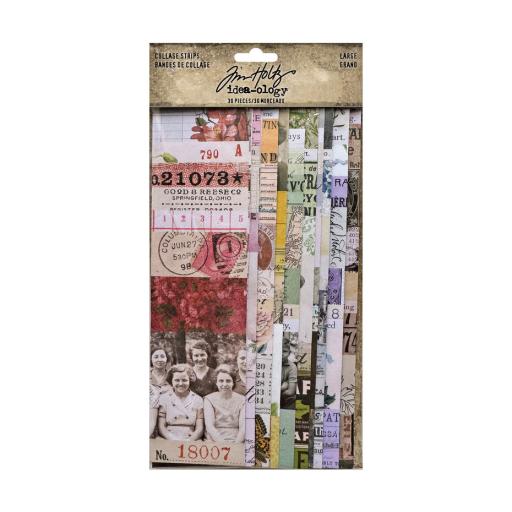 Idea-ology - Tim Holtz Collage Strips Large (TH94367) PRE ORDER