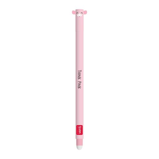 Legami Erasable Pen - Piggy - Pink  Ink