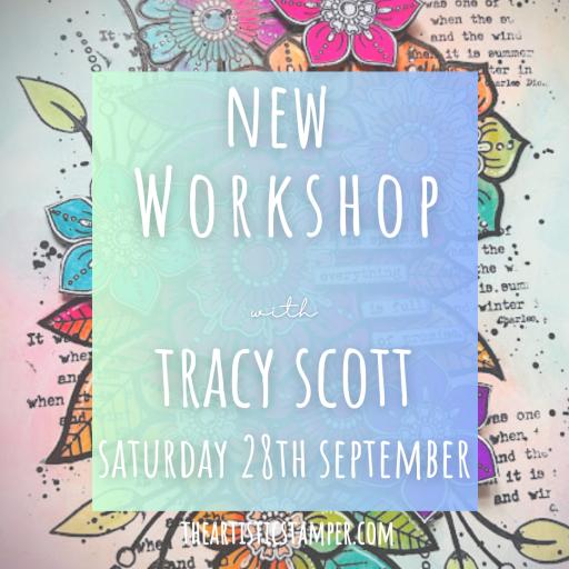 Saturday 28th September 10am-4pm NEW Class with Tracy Scott (Project TBA)